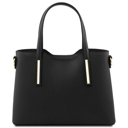 Olimpia - Leather tote - Small size